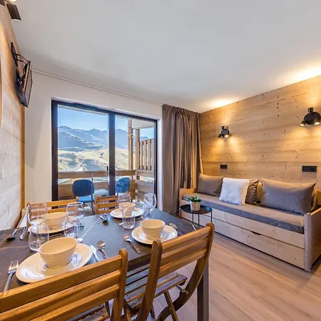 Apartment Les Olympiades, In-out With Wifi In Val Thorens, 